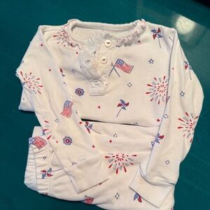 Little English 100% cotton Pajamas Girls 2T
